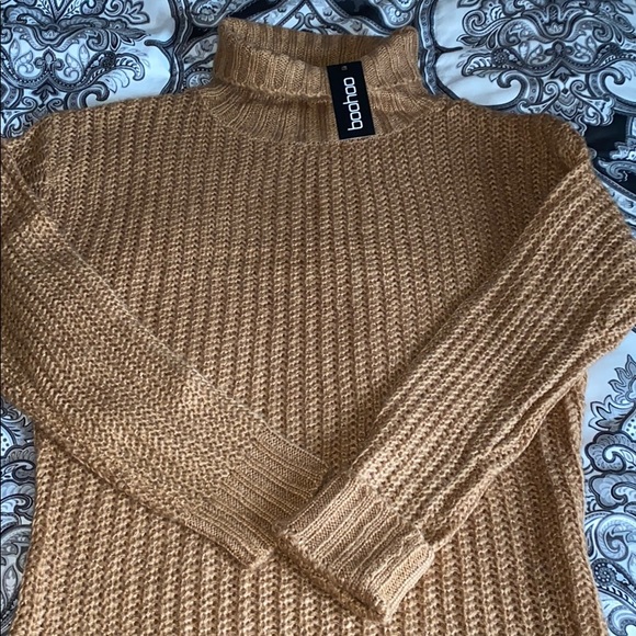 BooHoo NWT Roll Neck sweat dress - Picture 3 of 4